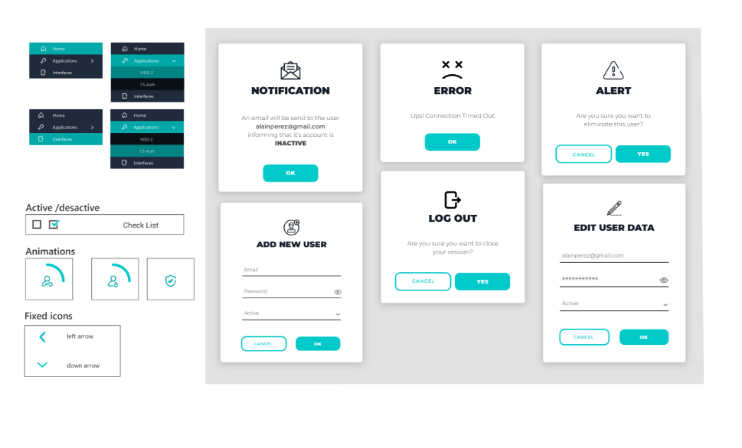 SonarKey UI